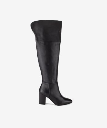 BOTA OVER THE KNEE EM PELE