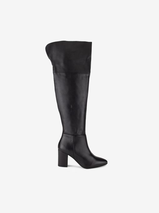 BOTA OVER THE KNEE EM PELE