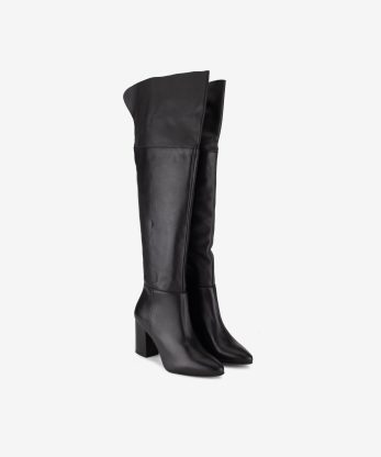 Alternative view of BOTA OVER THE KNEE EM PELE