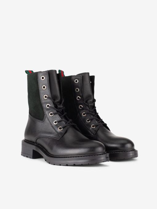 BOTA ESTILO MILITAR EM PELE - Image 2