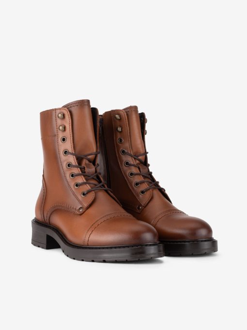 BOTA ESTILO MILITAR EM PELE - Image 2