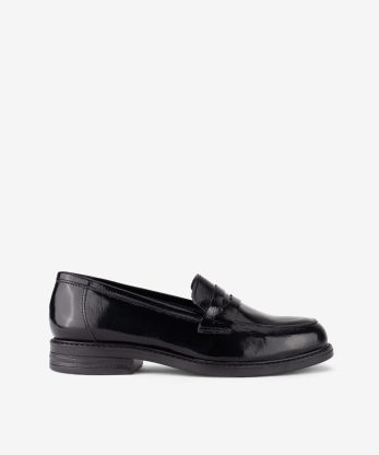 SAPATO LOAFER EM PELE VERNIZ