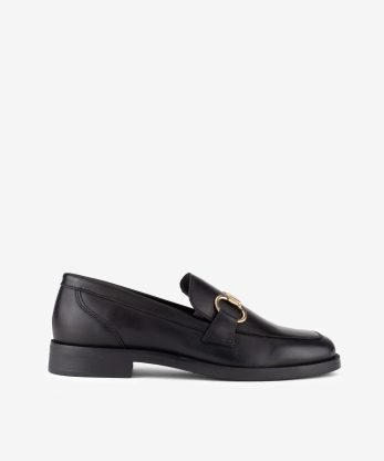 SAPATO LOAFER EM PELE