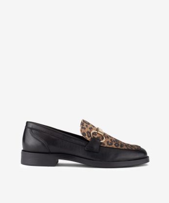 SAPATO LOAFER ESTAMPADO LEOPARDO