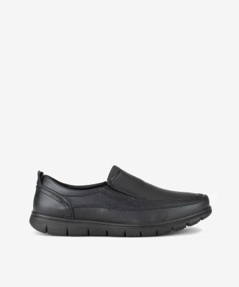 SAPATO SLIP ON DE ELÁSTICO COM SOLA FLEX CONFORTO