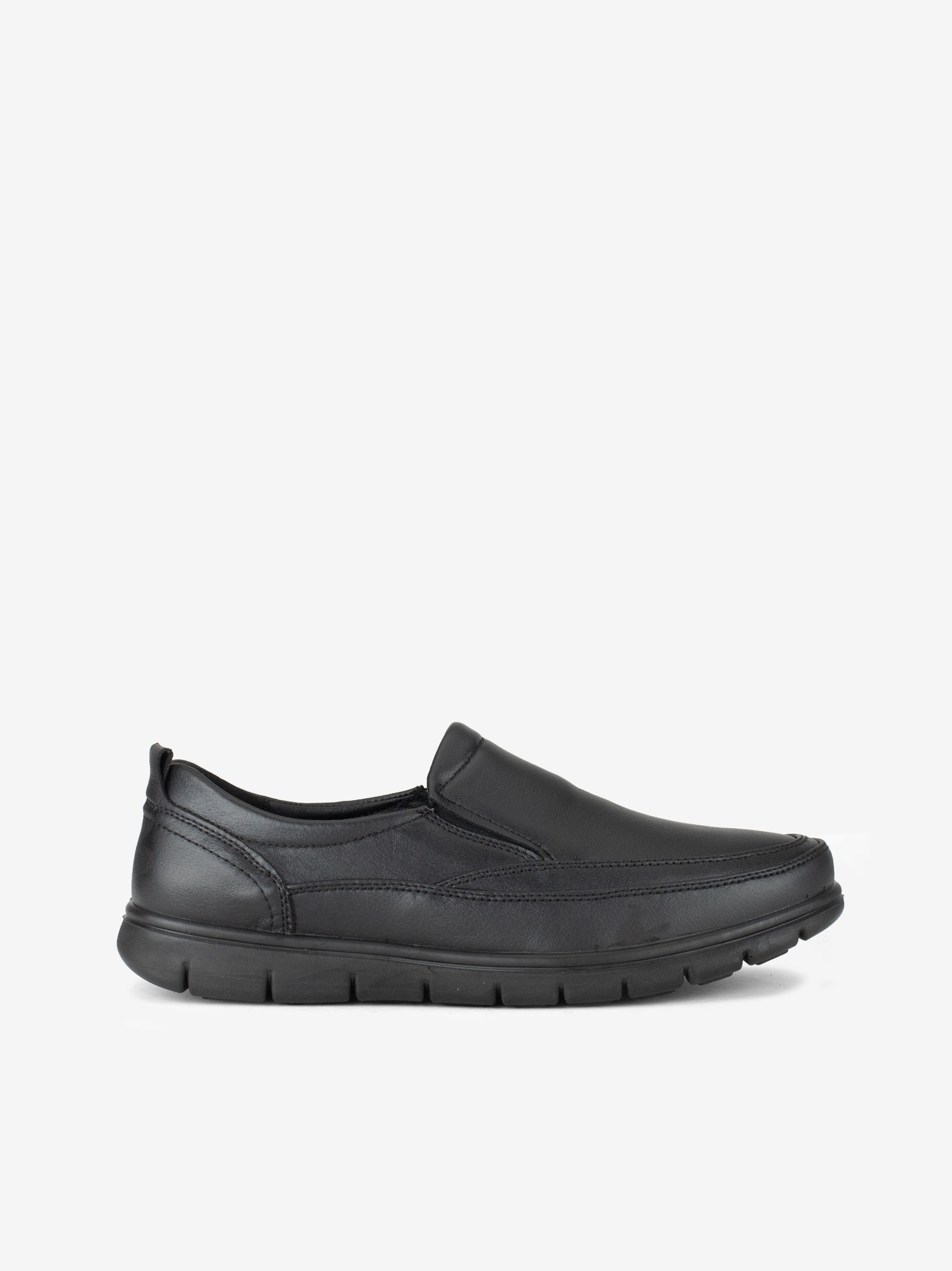 SAPATO SLIP ON DE ELÁSTICO COM SOLA FLEX CONFORTO