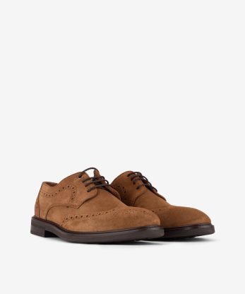 Alternative view of SAPATO BROGUE EM CROUTE CAMURÇA