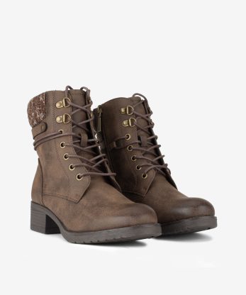 Alternative view of BOTIM COMBINADO COM PEÇA DE MALHA