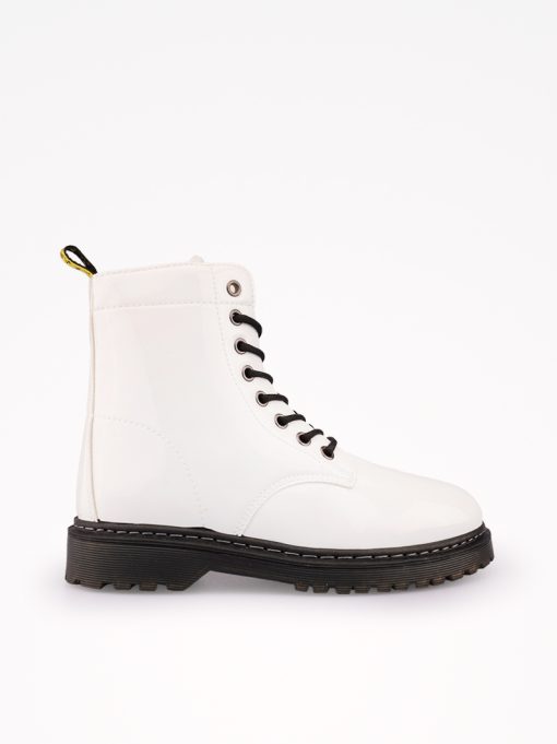 BOTA ESTILO MILITAR POLIDA