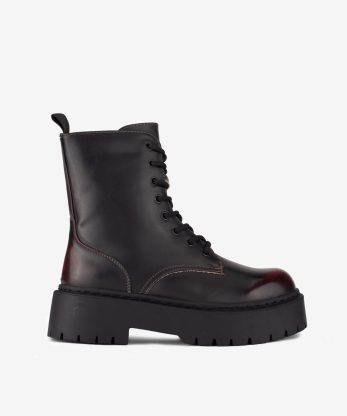 BOTA ESTILO MILITAR POLIDA