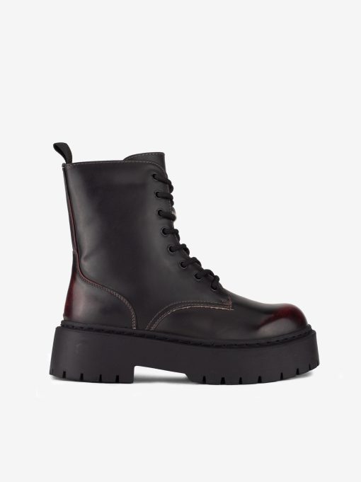 BOTA ESTILO MILITAR POLIDA