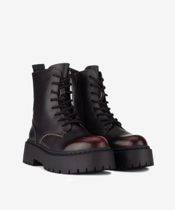 Alternative view of BOTA ESTILO MILITAR POLIDA