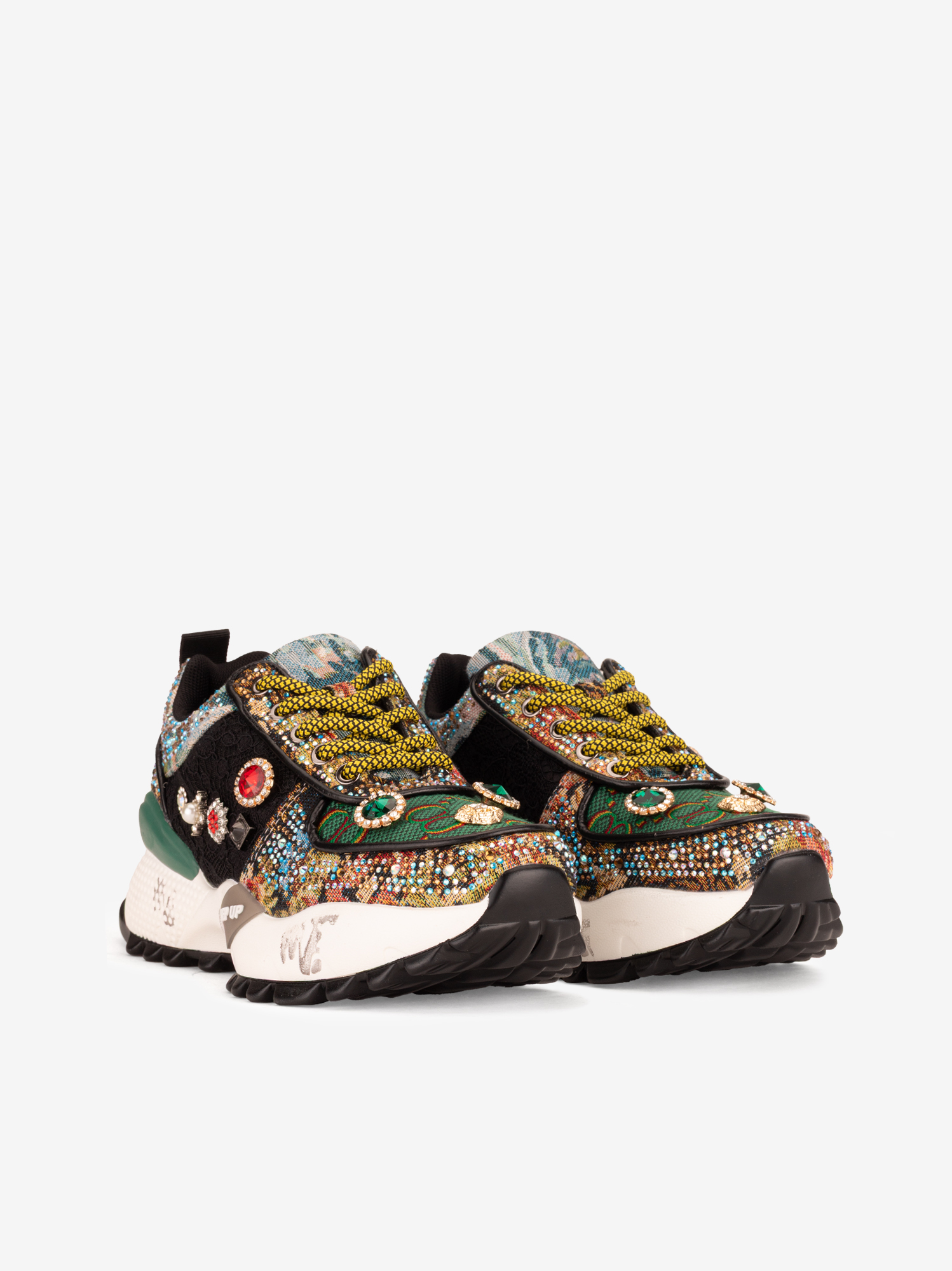 SAPATILHA MULTIPEÇA COM APLICAÇÕES - Image 2