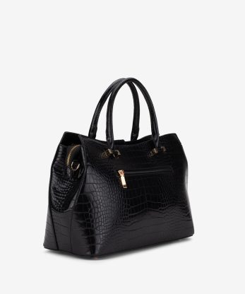 Alternative view of MALA TOTE EFEITO PELE ESTAMPADA