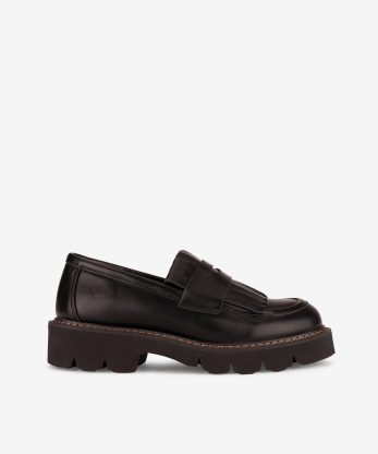 SAPATO LOAFER EFEITO PELE