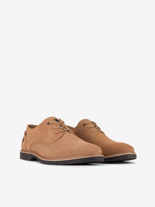 SAPATO DERBY EM CROUTE CAMURÇA MICRO PERFURADO DE ATACADOR - Image 2