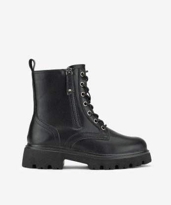 BOTA ESTILO MILITAR EFEITO PELE