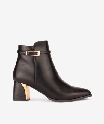 BOTIM ANKLE EFEITO PELE - PRETO, 39