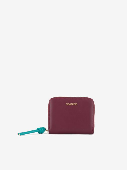 PORTA MOEDAS DE FECHO METÁLICO COM APLICAÇÃO