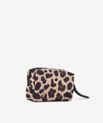 Alternative view of ESTOJO ESTAMPADO ANIMAL PRINT DE FECHO METÁLICO COM APLICAÇÃO