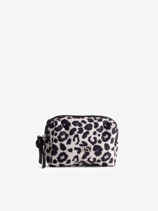 ESTOJO ESTAMPADO ANIMAL PRINT DE FECHO METÁLICO COM APLICAÇÃO - Image 3