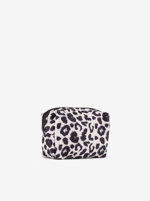 ESTOJO ESTAMPADO ANIMAL PRINT DE FECHO METÁLICO COM APLICAÇÃO - Image 4