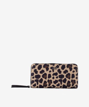 ESTAMPADA ESTAMPADA ANIMAL PRINT COM FECHO METÁLICO