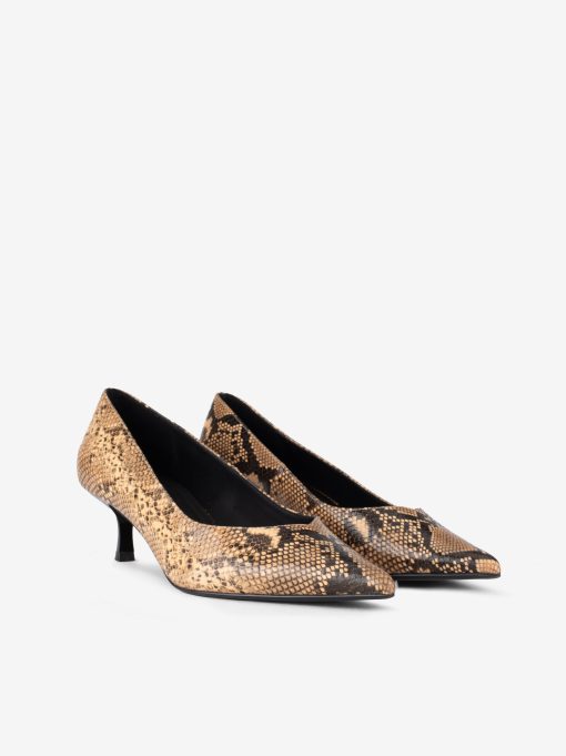 SAPATO PUMP EFEITO PELE ESTAMPADA - Image 2