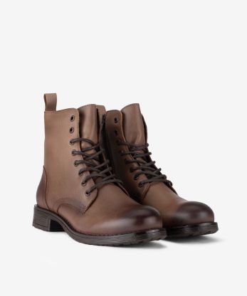 Alternative view of BOTIM ESTILO MILITAR EM PELE