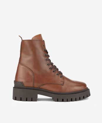 BOTIM ESTILO MILITAR EM PELE