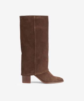 BOTA ALTA COM CANO DUPLO