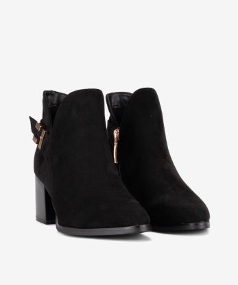 Alternative view of BOTIM DE TACÃO DE FORMA PONTIAGUDA COM FIVELA METÁLICA