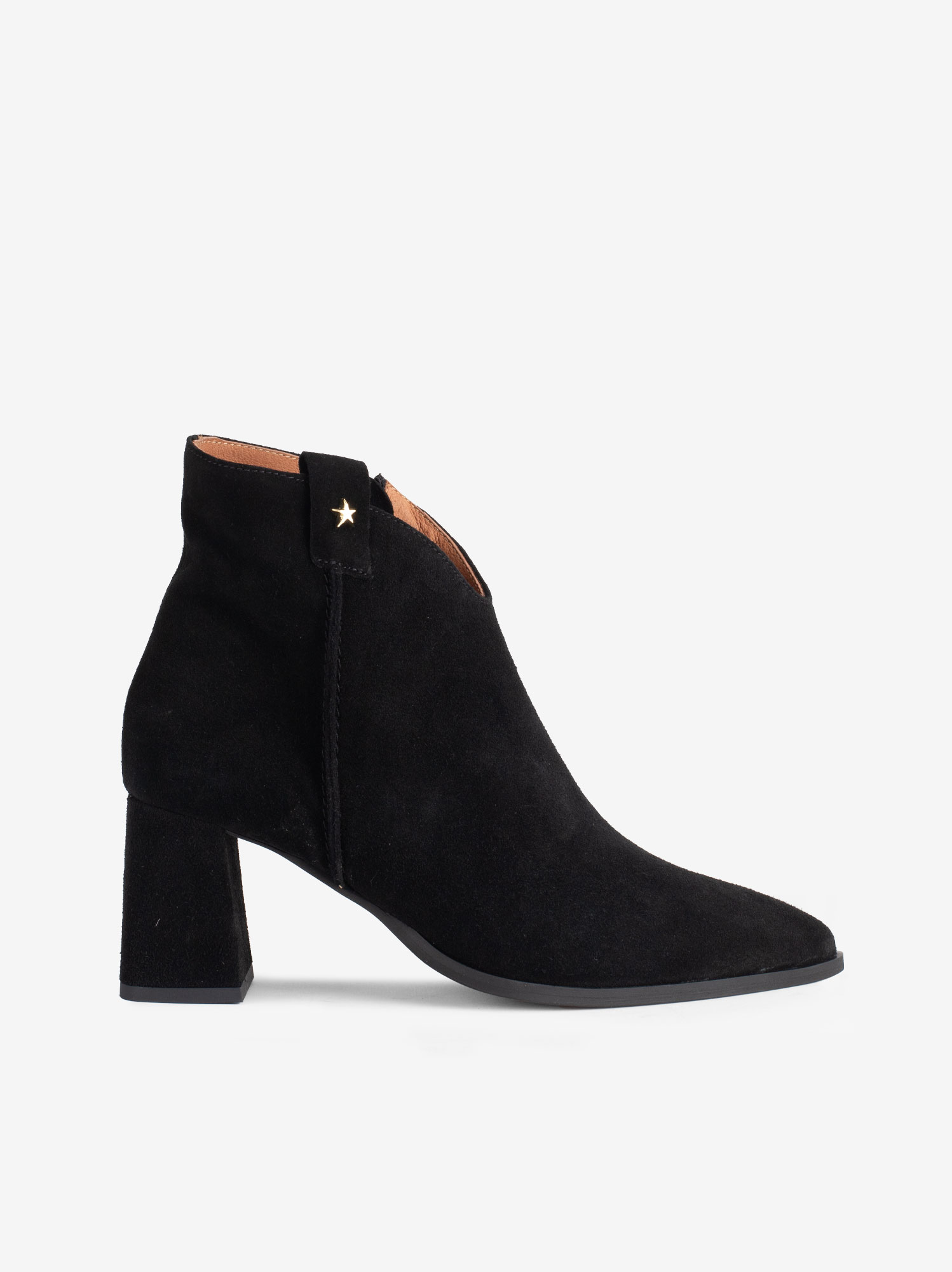 BOTIM DE TACÃO EM CROUTE CAMURÇA