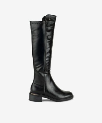 BOTA ALTA EFEITO PELE COM LICRA