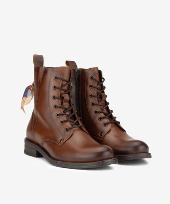 Alternative view of BOTA EM PELE ESTILO MILITAR