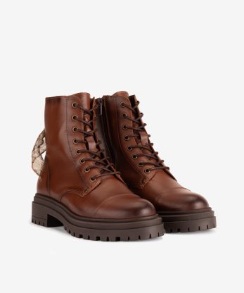 Alternative view of BOTA EM PELE ESTILO MILITAR