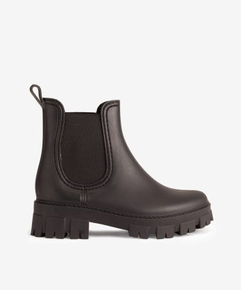 BOTIM CHELSEA EM BORRACHA MATE COM SOLA CHUNKY