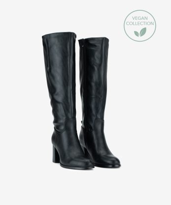 Alternative view of BOTA ALTA DE TACÃO EFEITO PELE