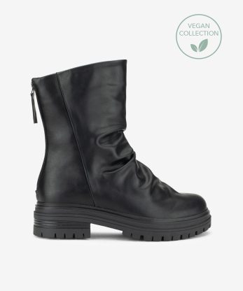 BOTIM DE CANO ENRUGADO - PRETO, 38