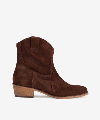 BOTIM TEXANA EM PELE CAMURÇA