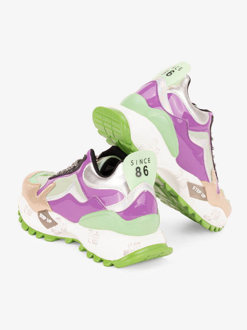 SAPATILHA COM COMBINAÇÃO DE MATERIAIS - Image 3