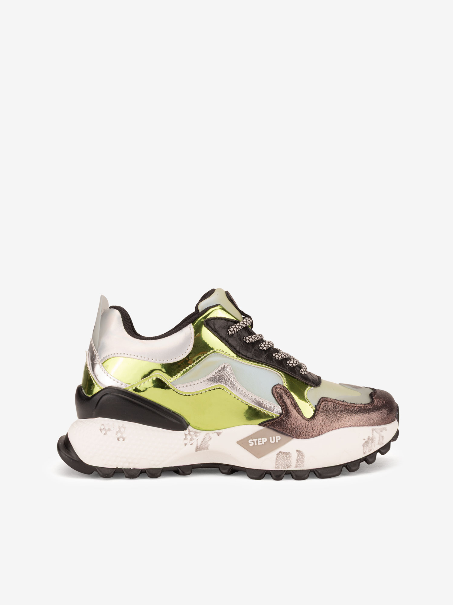 SAPATILHA COM COMBINAÇÃO DE MATERIAIS - Image 6