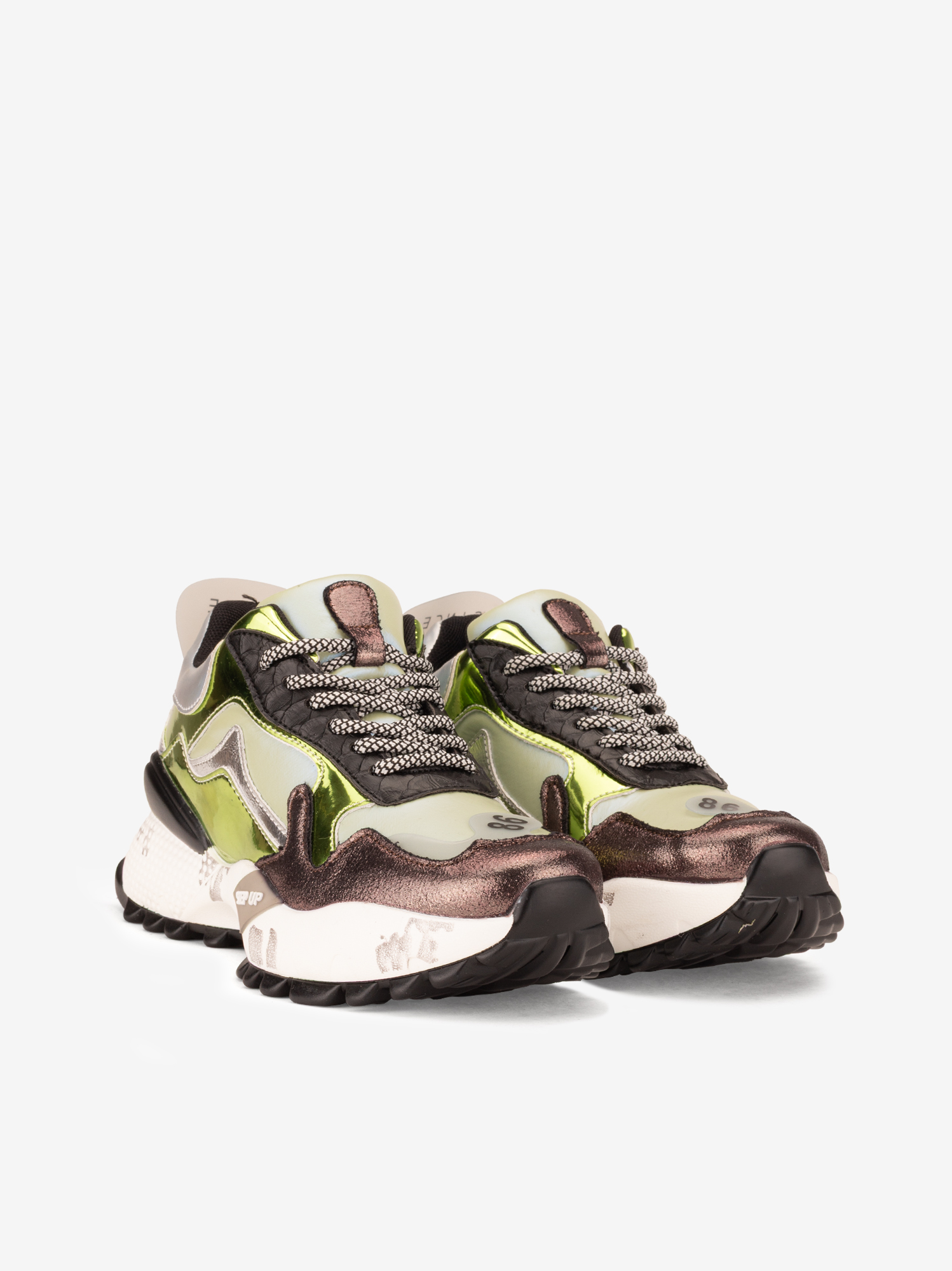 SAPATILHA COM COMBINAÇÃO DE MATERIAIS - Image 7