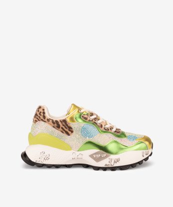 SAPATILHA MULTIPEÇA COM CRISTAIS