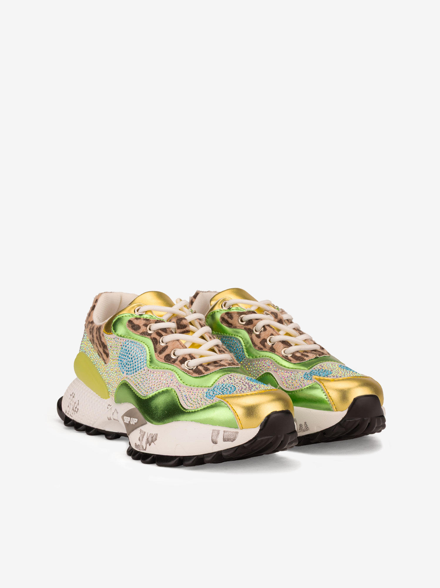 SAPATILHA MULTIPEÇA COM CRISTAIS - Image 2