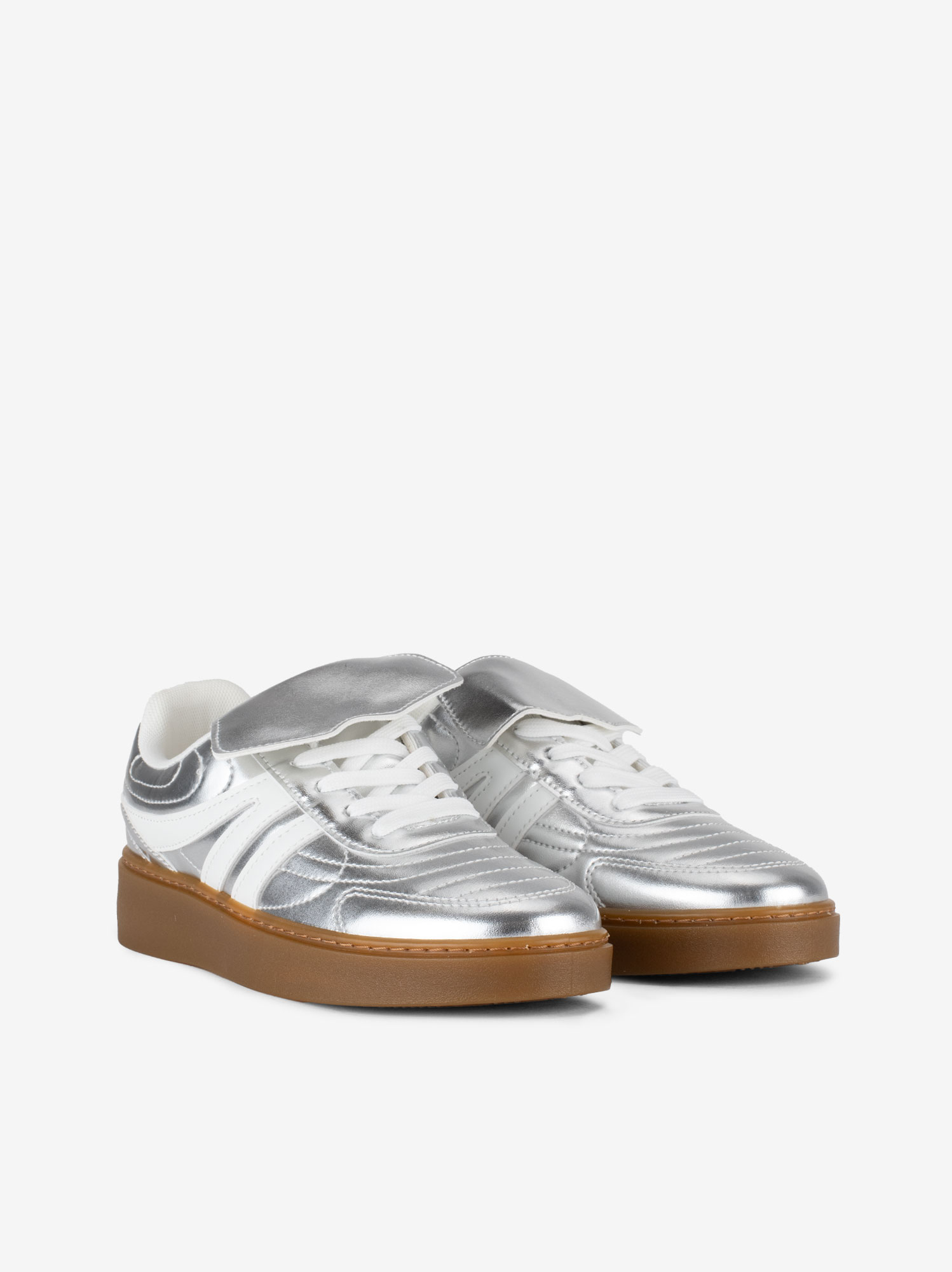 TÉNIS MULTIPEÇA METALIZADO - Image 2