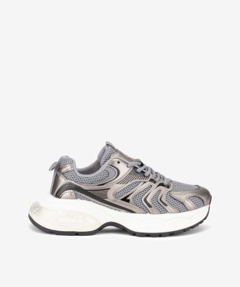 SAPATILHA METALIZADA ESTAMPADA