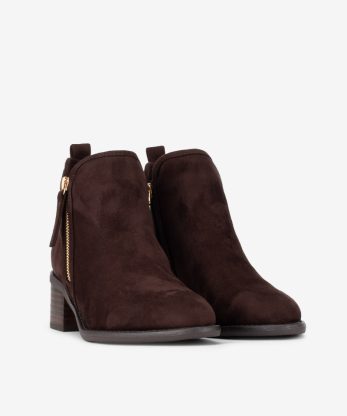 Alternative view of BOTIM DE TACÃO COM FECHO METÁLICO