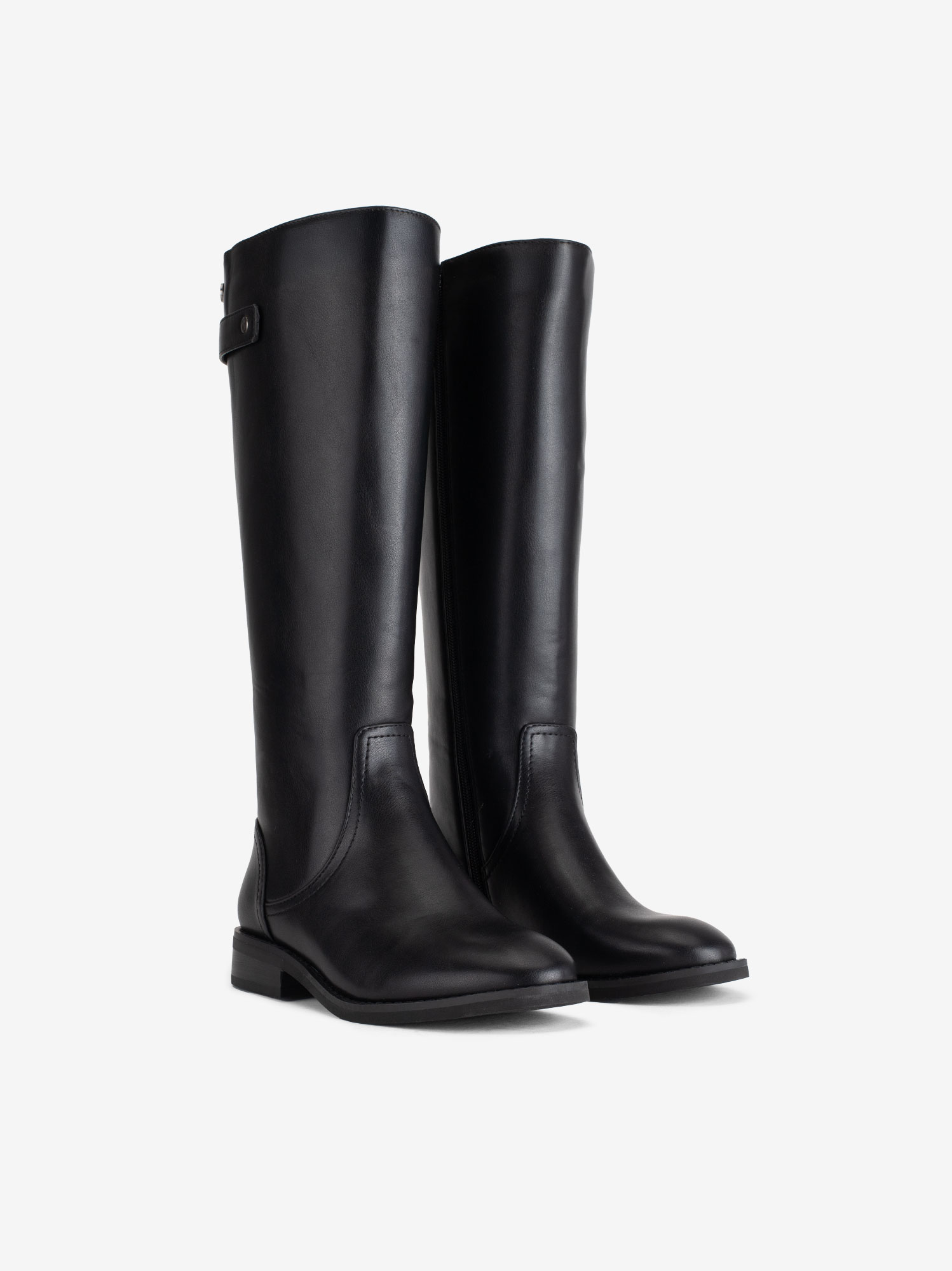 BOTA ESTILO CAVALEIRA COM FECHO NO LADO INTERIOR - Image 4