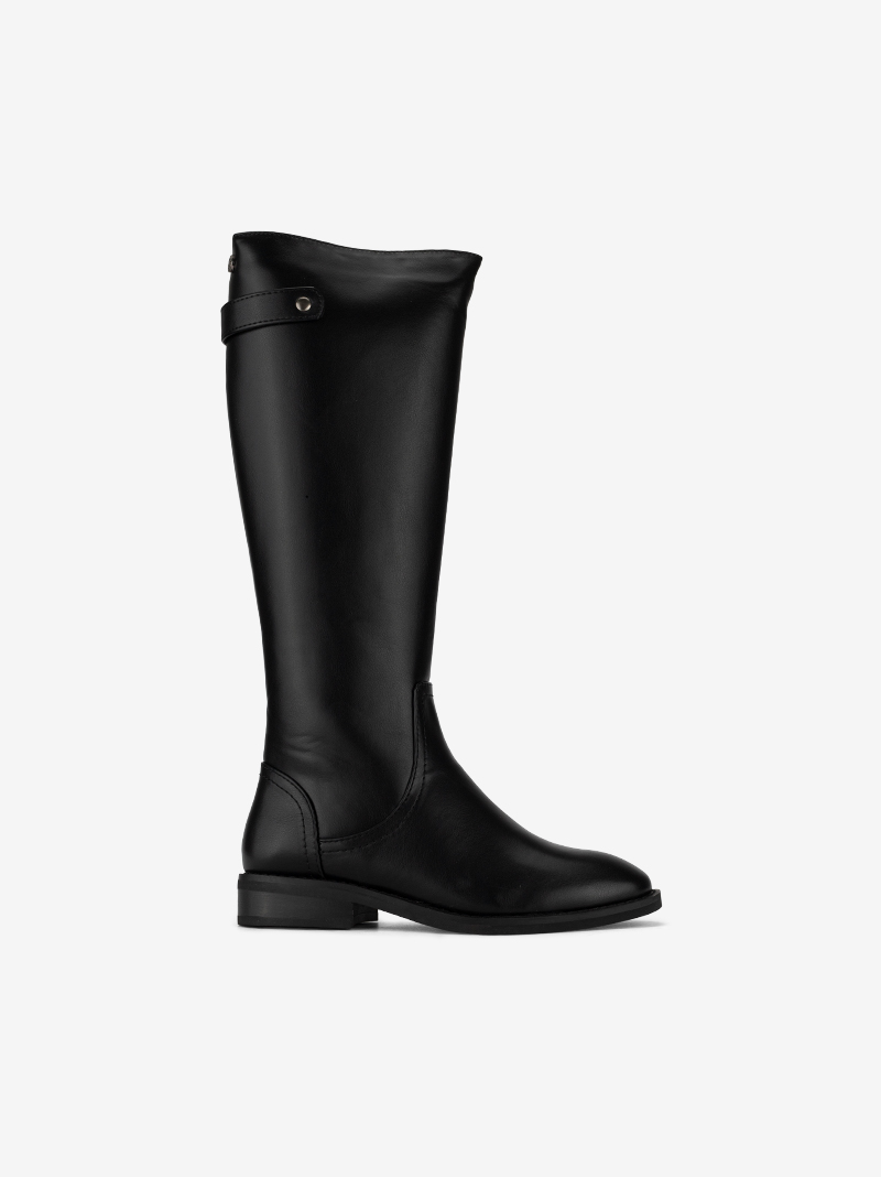 BOTA ESTILO CAVALEIRA COM FECHO NO LADO INTERIOR - Image 2